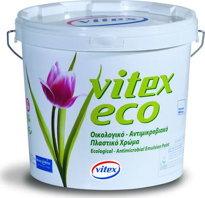 Vitex Eco Πλαστικό Χρώμα Οικολογικό για Εσωτερική Χρήση 10lt