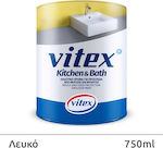 Vitex Kitchen & Bath Πλαστικό Χρώμα Αντιμουχλικό για Εσωτερική Χρήση 750ml