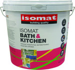 Isomat Bath & Kitchen Πλαστικό Χρώμα Αντιμουχλικό για Εσωτερική Χρήση 10lt