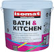 Isomat Bath & Kitchen Пластмасов Боя Антиплесенов за Вътрешен Употреба 10лт