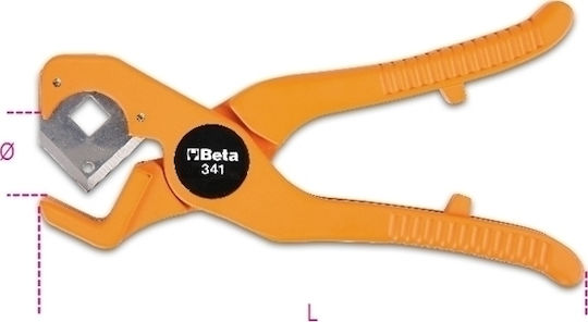 Beta Foarfecă de tăiat țevi Foarfecă 341 Tăietor pentru țevi de plastic 003410001
