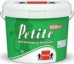 Berling Petite Matt Plastic Ecological Paint for Interior Use White 3lt