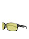 Polaroid Men's Sunglasses with Black Plastic Frame and Yellow Lens P7327-807