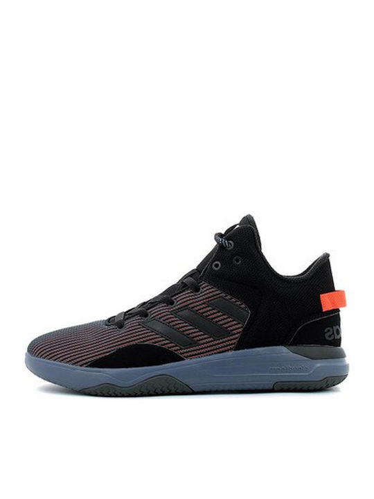 adidas Cloudfoam Revival Mid Sneakers Μαύρα