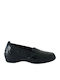 1114L Patent Leather Women's Moccasins in Black Color