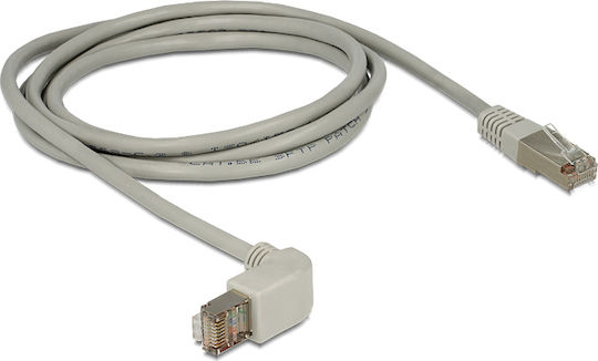 DeLock S/FTP Cat.5e (Gigabit) Мрежов Кабел Ethernet 2м Бежов