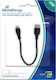 MediaRange Μετατροπέας micro USB male σε USB-A male 1τμχ MRCS168