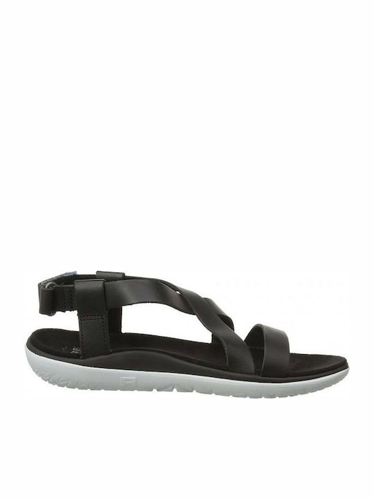 Teva Livia Terra Float Lux Γυναικεία Σανδάλια Sporty σε Μαύρο Χρώμα