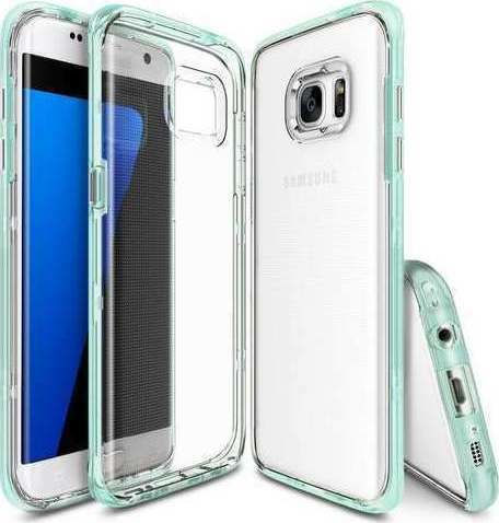 Ringke Frame Задна корица Пластмаса Зелен (Galaxy S7 Edge)