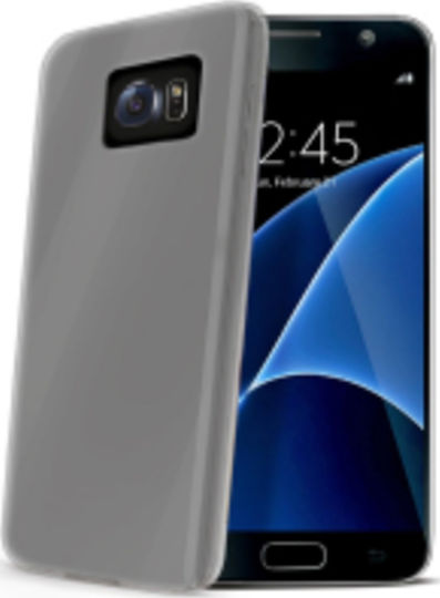 Celly Gelskin Back Cover Silicone Gray (Galaxy S7)