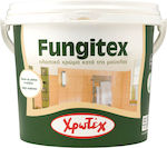 Χρωτέχ Fungitex Eco Plastic Anti-Mildew Ecological Paint for Interior Use White 9lt