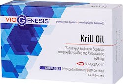 Viogenesis Krill Oil Superba 600mg 60 κάψουλες