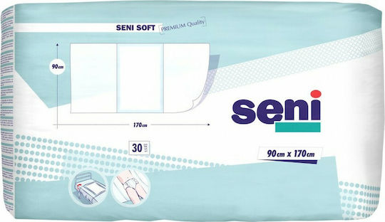 Seni Soft Premium Υποσέντονα Ακράτειας 90x170cm 30τμχ