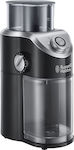 Russell Hobbs -56 Electric Coffee Grinder 140W for 100gr Beans and 12 Grind Levels Black