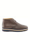 Leather Brown Men's Boots 90-6350-9231-1