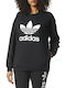 Adidas Trefoil Women's Sweatshirt Black