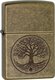 Zippo Tree of Life Brichetă Rezistentă la Vânt cu Flacără în Culoare Bronz