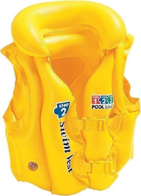 Intex Kids' Life Jacket Inflatable Yellow 58660