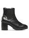 Caprice Damen Chelsea Stiefeletten Schwarz