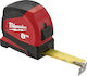 Milwaukee C8/25 Tape Measure with Auto-Rewind and Magnet 25mm x 8m
