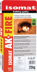 Isomat AK-Fire Fire Brick Adhesive Gray 25kg