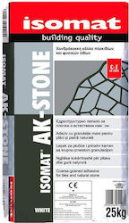Isomat AK-Stone Klebstoff Dekorative Ziegel und Steine Grau 25kg