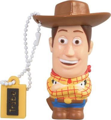 Tribe Pixar Woody 16GB USB 2.0 Stick Πολύχρωμο