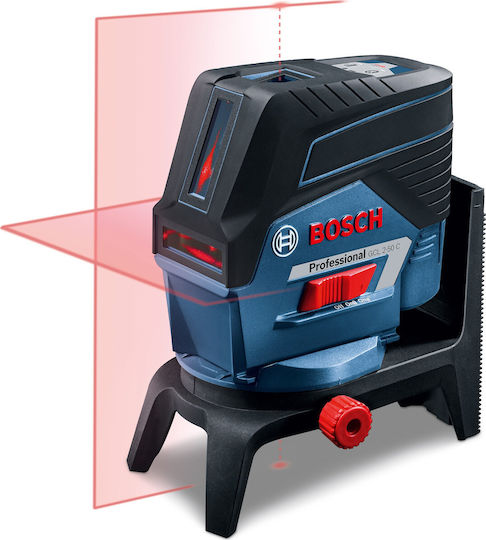 Bosch GCL 2-50C Professional (0601066G00) Αυτορυθμιζόμενο Γραμμικό Αλφάδι Laser Κόκκινης Δέσμης