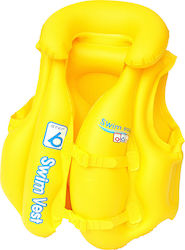 Bestway Παιδικό Γιλέκο Κολύμβησης Φουσκωτό για 3-6 Ετών Κίτρινο