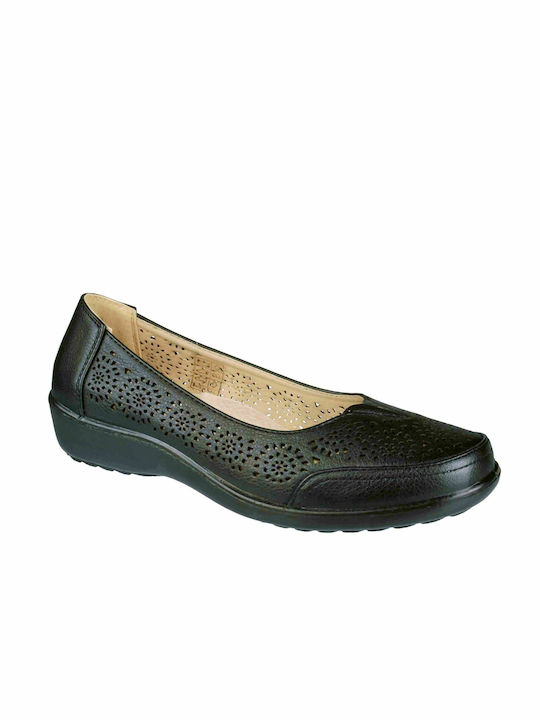 Antrin Alba-95 Black Women's Slip-Ons Black