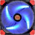 Thermaltake Luna 14 LED Blue Gehäuselüfter 140mm mit Blau Beleuchtung und Verbindung 3-polig 1Stück