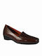 Apostolidis Shoes 508 Women's Moccasins in Brown Color