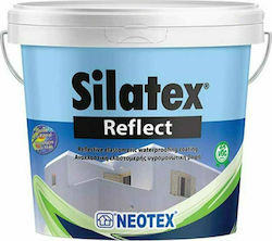 Neotex Silatex Reflect Πλαστικό Χρώμα Θερμομονωτικό για Εξωτερική Χρήση 3lt