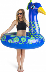 Bigmouth Umbrelă umflabilă pentru piscină Albastru 127cm