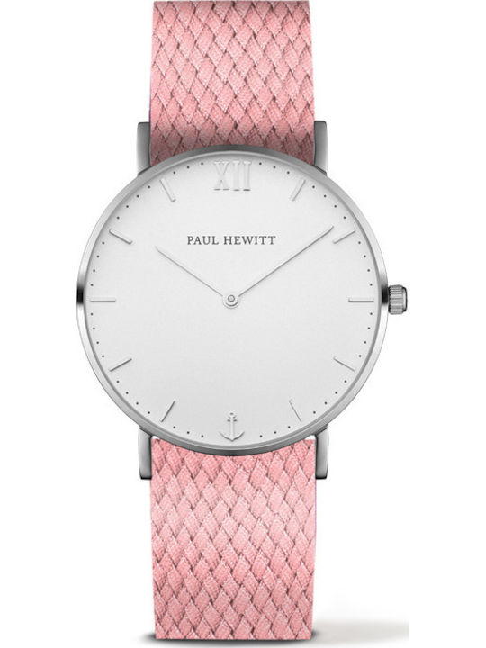 Paul Hewitt Sailor Line Women's Watch with Pink Leather Strap