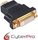 CyberPro Μετατροπέας HDMI male σε DVI-D female (CP-DH03)