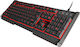 Genesis Rhod 400 Gaming Tastatur mit Beleuchteten Tasten Schwarz