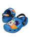 Crocs CC Colorblock Children's Anatomical Beach Clogs Blue