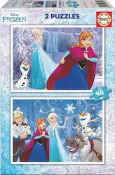 Kinderpuzzle Frozen 96pcs Educa