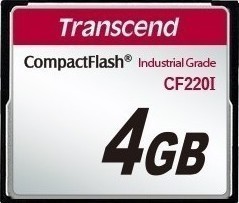 Transcend SLC CF220I CompactFlash 4GB Class 10