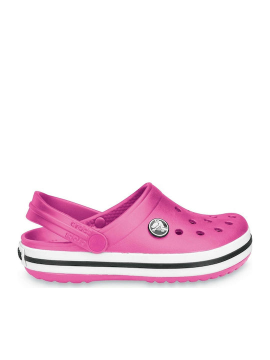 Crocs Crocband Children's Anatomical Beach Clogs Fuchsia