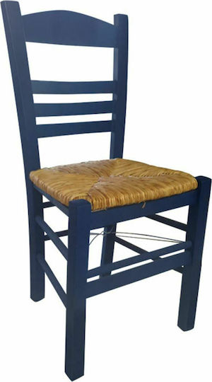 Chair Cafe Sifnos 41x45x88cm Blue