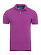 Salming Original Polo Herren Kurzarmshirt Polo Lila