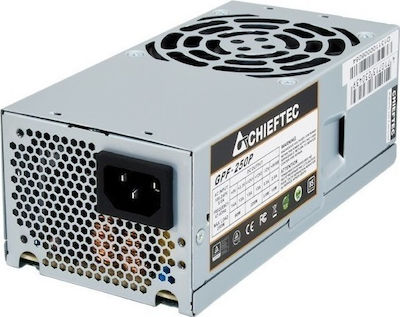 Chieftec GPF-350P 350W Gray Computer-Netzteil Voll verkabelt 80 Plus Bronze