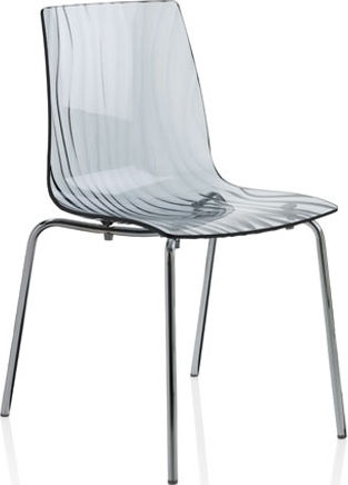 Stuhl Küche Calima 53x48x83cm Transparent