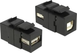 DeLock 86370 USB-B Weiblich zu USB-A Weiblich