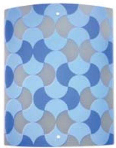 Vito Vitoraina Lydia Inkpot Modern Lumină de Perete cu Soclu E27 Albastru 24cm