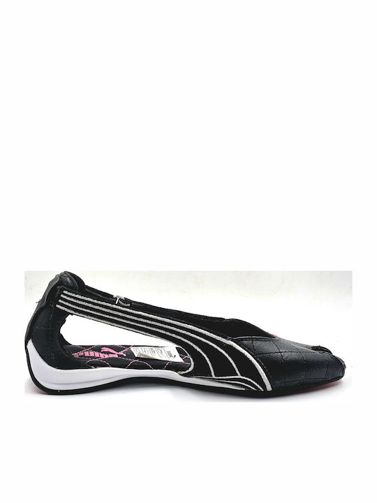 Sahlia Lo Balerini De Damă Stil Sport (Sneaker) Negri Din Piele