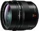 Panasonic Crop Camera Lens Lumix G Leica DG Summilux 12mm /f1.4 Asph. Wide Angle for Micro Four Thirds (MFT) Mount Black