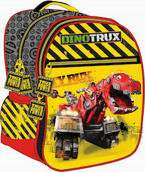 Gim Dinotrux Училищна Чанта Обратно Елементарен в Жълт цвят Д30 x Ш14 x В46.5см